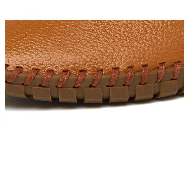 Breathable Leather Loafers