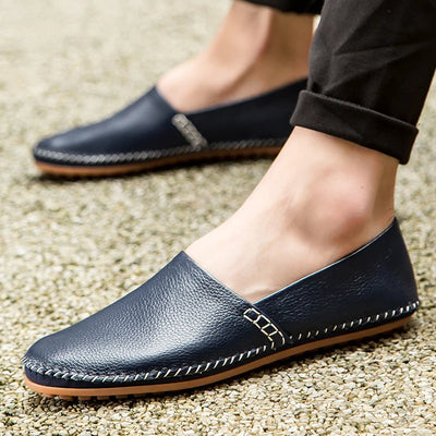 Light Leather Loafers