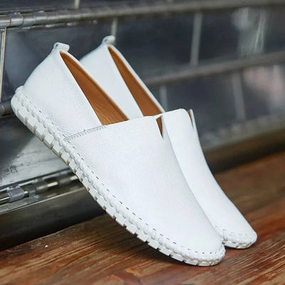 Breathable Leather Loafers