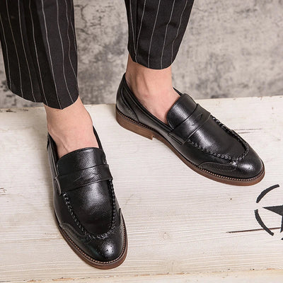 Chic Leather Loafers