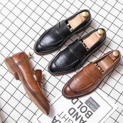 Chic Leather Loafers