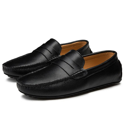 Casual Leather Summer Loafers