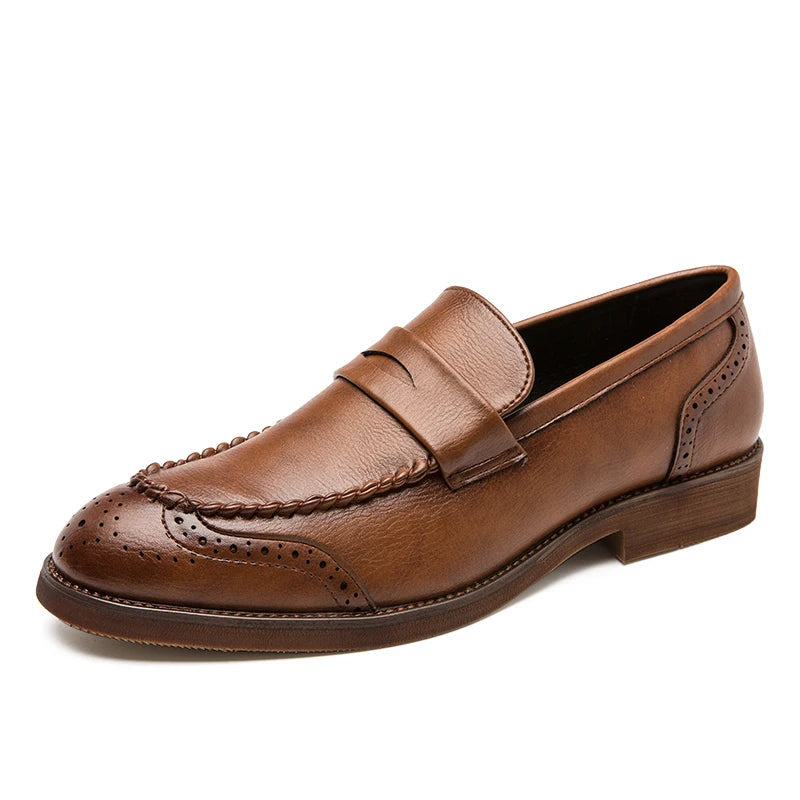 Chic Leather Loafers
