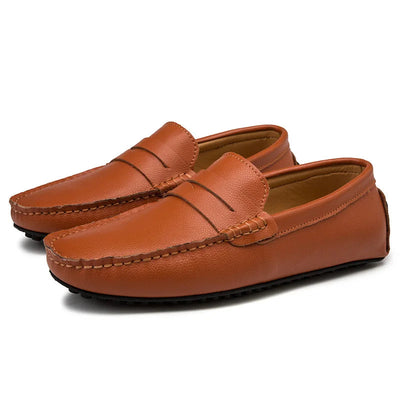 Casual Leather Summer Loafers