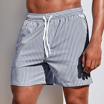 Casual Striped Boardshorts
