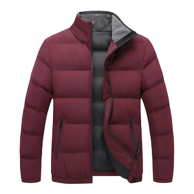 Stand Collar Winter Jacket