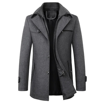 Elegant Wool Winter Jacket