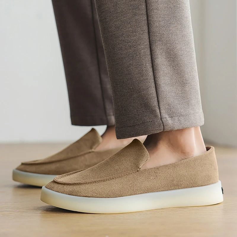 Classic Suede Business Loafers