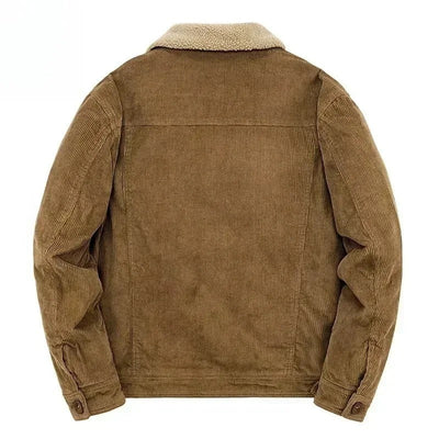 Corduroy Jacket With Cashmere Lining