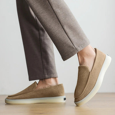 Classic Suede Business Loafers