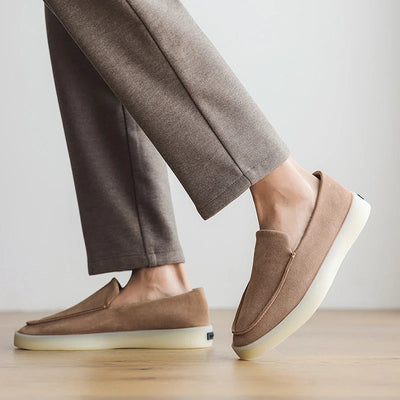 Classic Suede Business Loafers