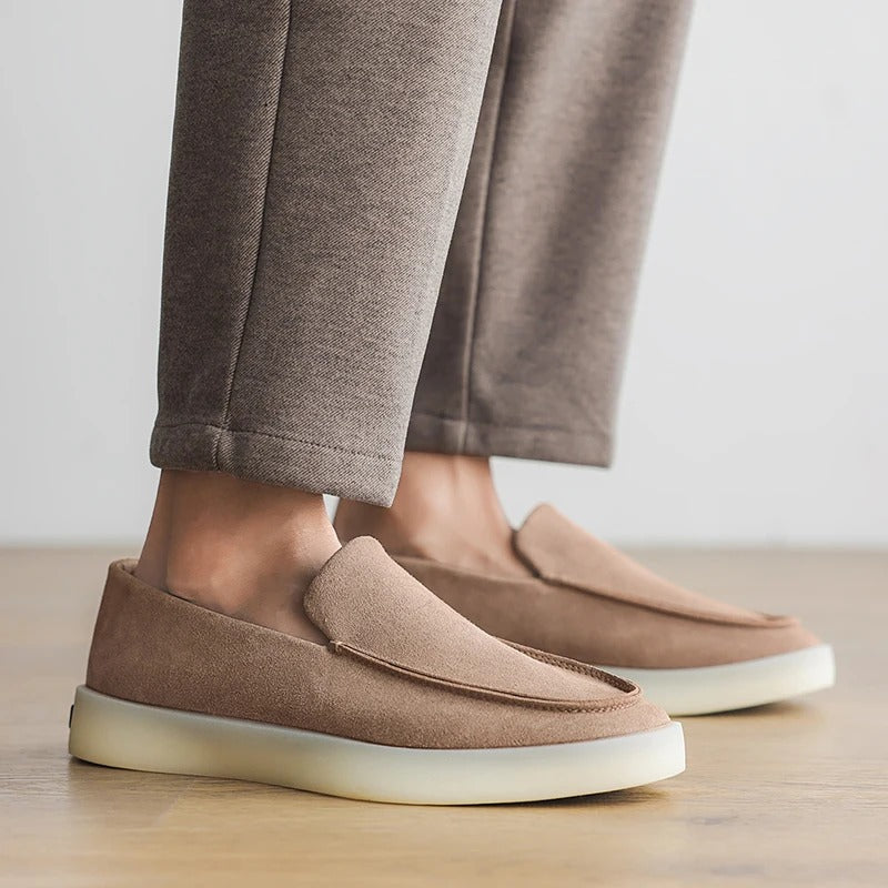 Classic Suede Business Loafers