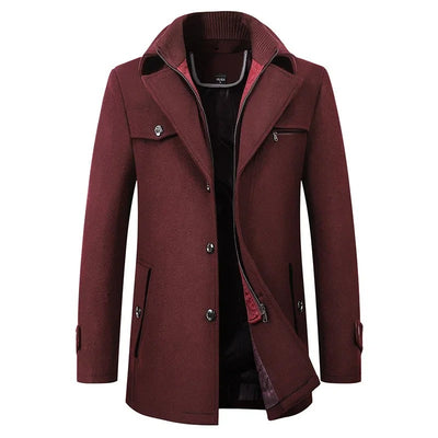 Elegant Wool Winter Jacket