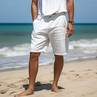 Elegant Linen Shorts