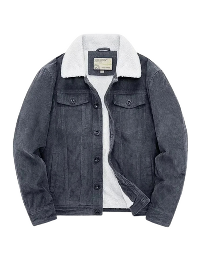 Corduroy Jacket With Cashmere Lining